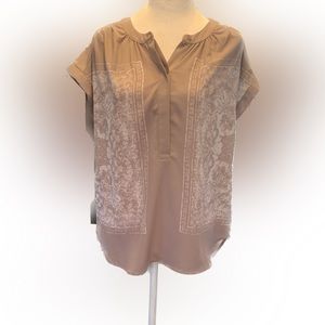 Blush VERA WANG blouse size S